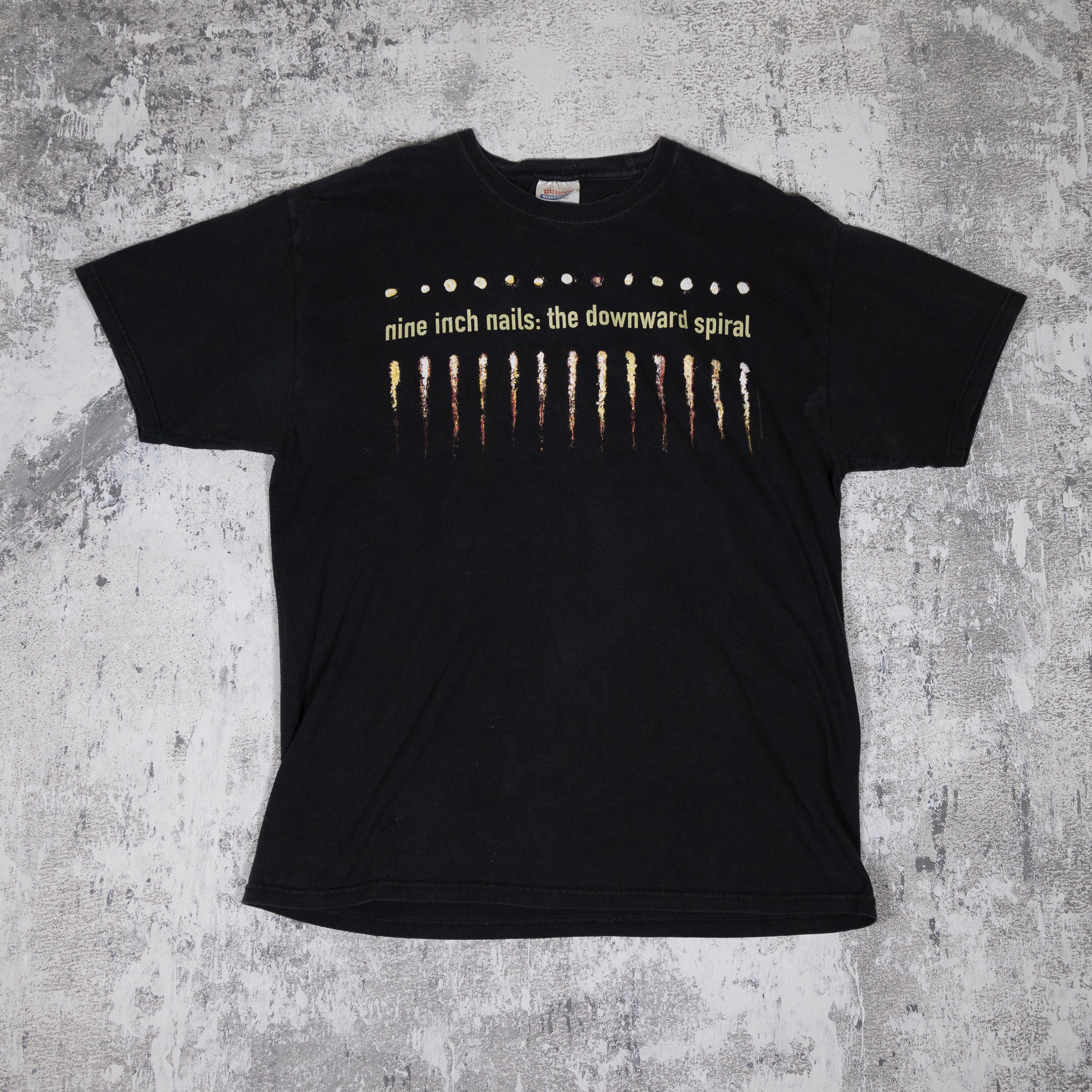 Nine Inch Nails Downward Spiral Vintage 2000s Tee – FADEDBLK