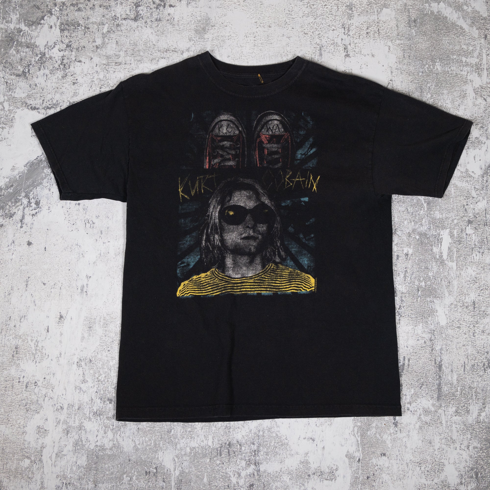 Kurt Cobain Converse Vintage 2000s Tee – FADEDBLK