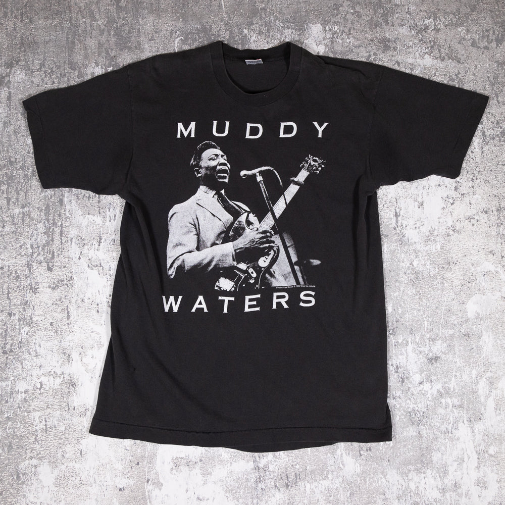 Muddy Waters Vintage 90s Tee – FADEDBLK