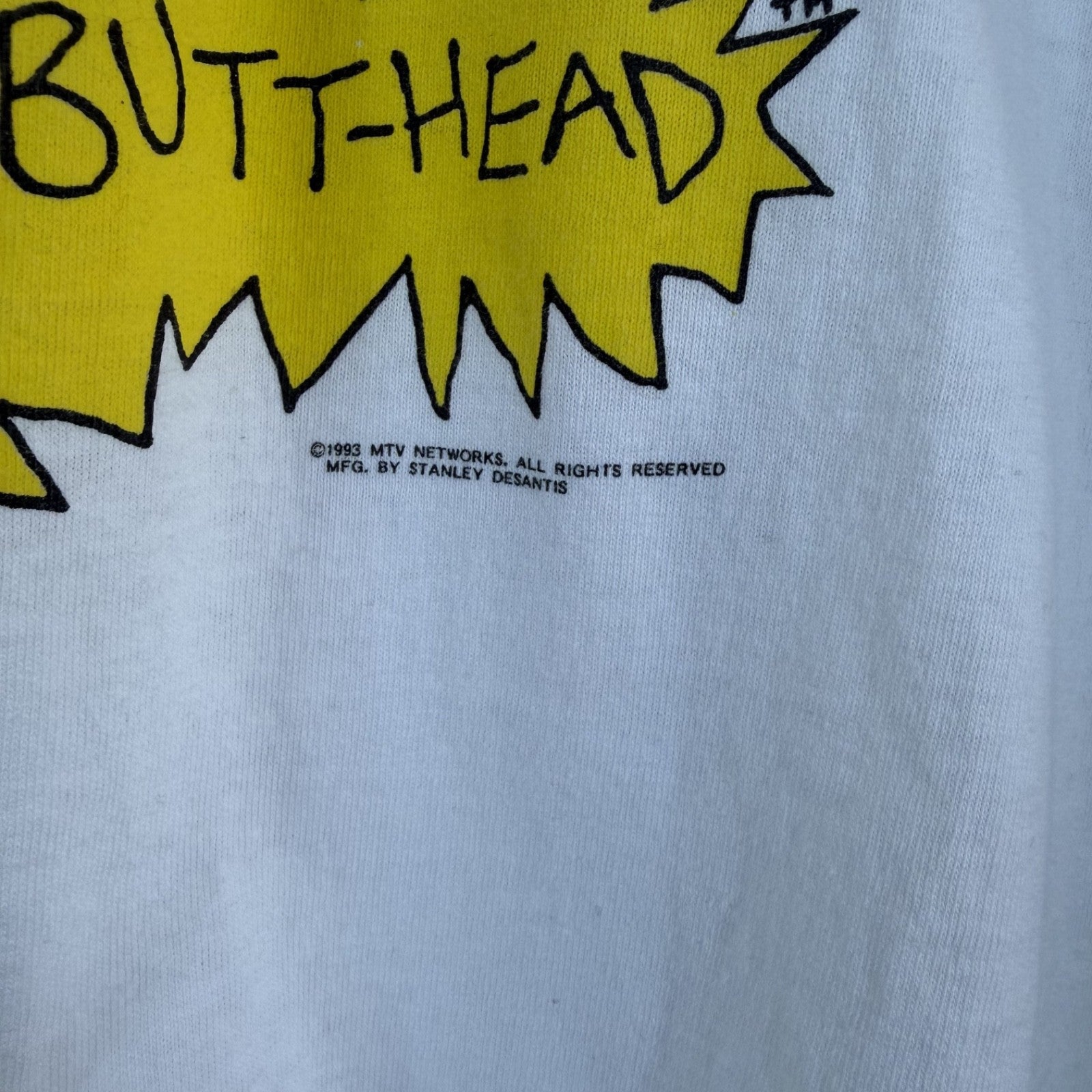 Beavis & Butthead Vintage 90s Tee  Size Large
