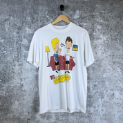 Beavis & Butthead Vintage 90s Tee  Size Large