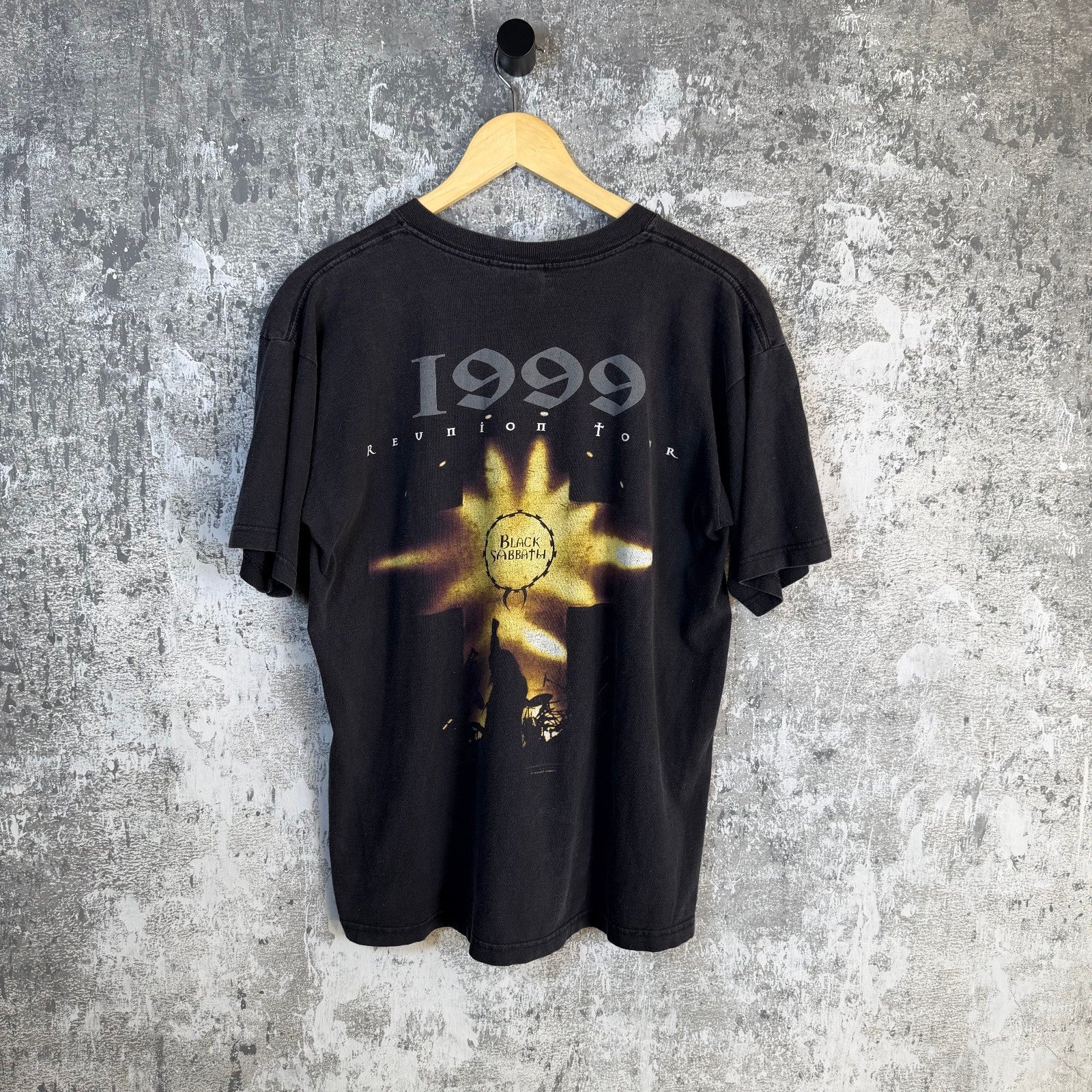 Black Sabbath 1999 Reunion Vintage Tour Tee Size Large
