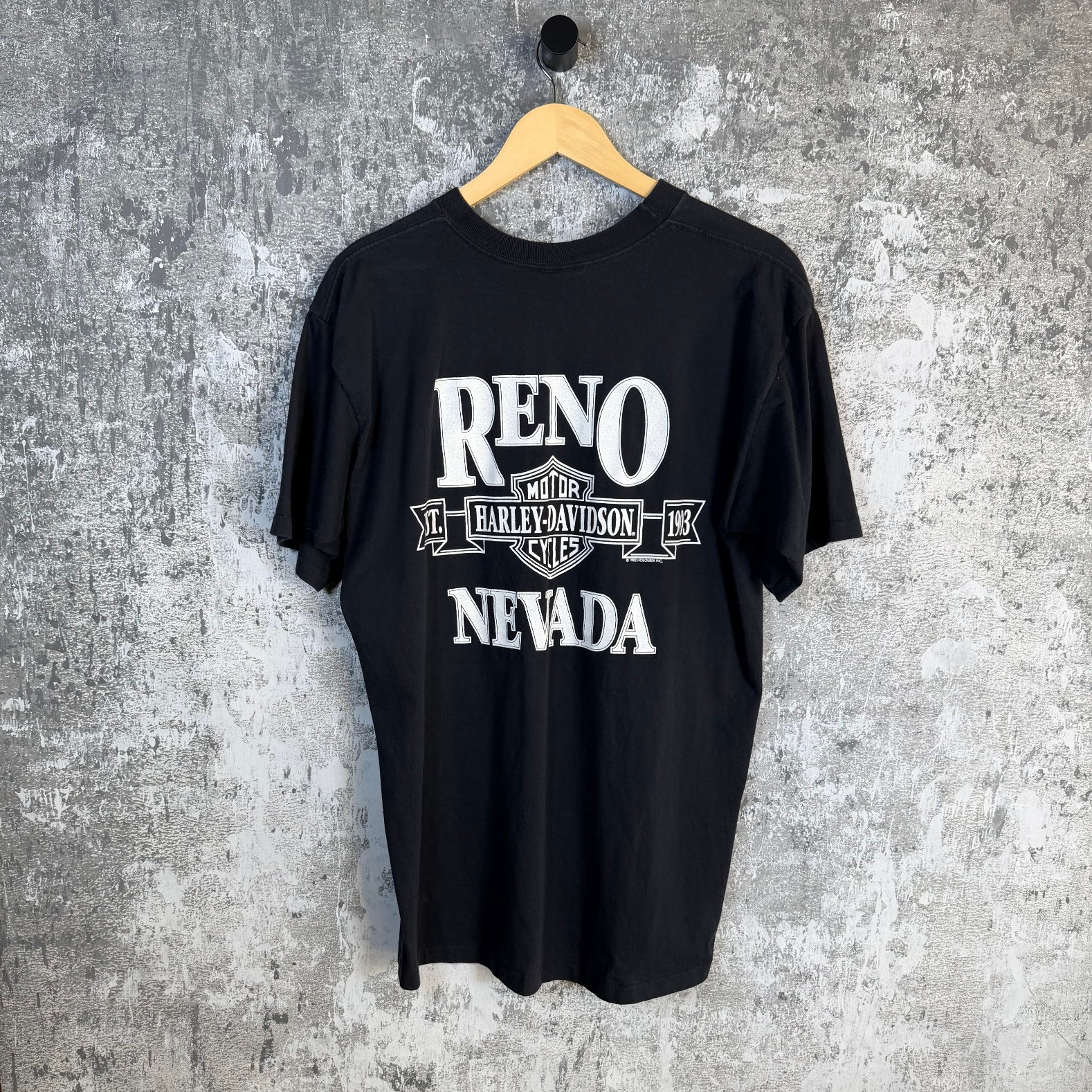 Harley Davidson Reno Vintage 90's Tee Size XL