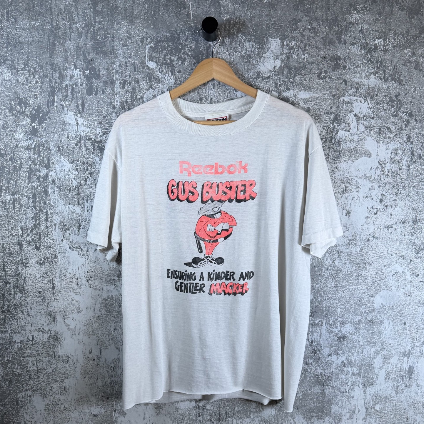 Reebok Gus Buster Vintage 90's Tee OSFA