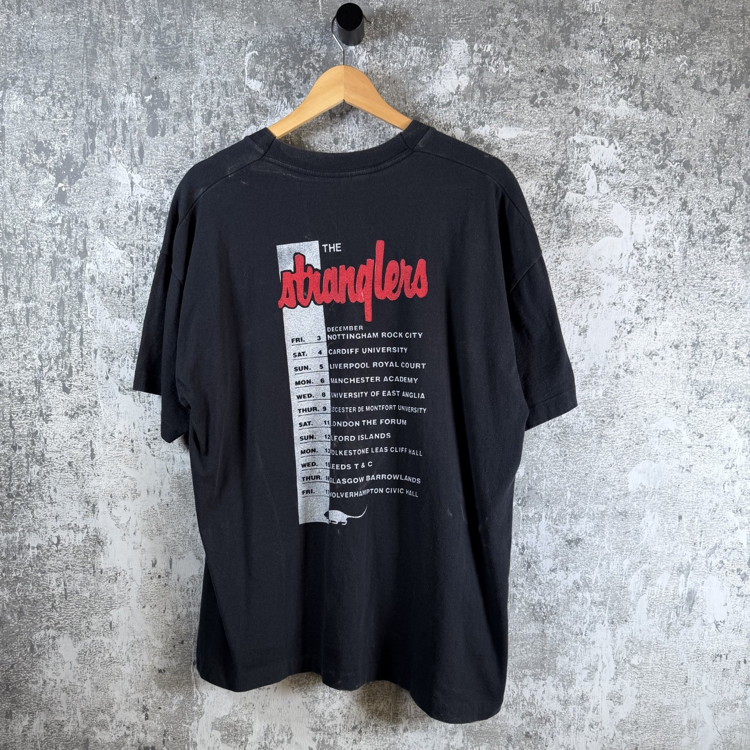 The Stranglers Vintage 90's Tee Size Large