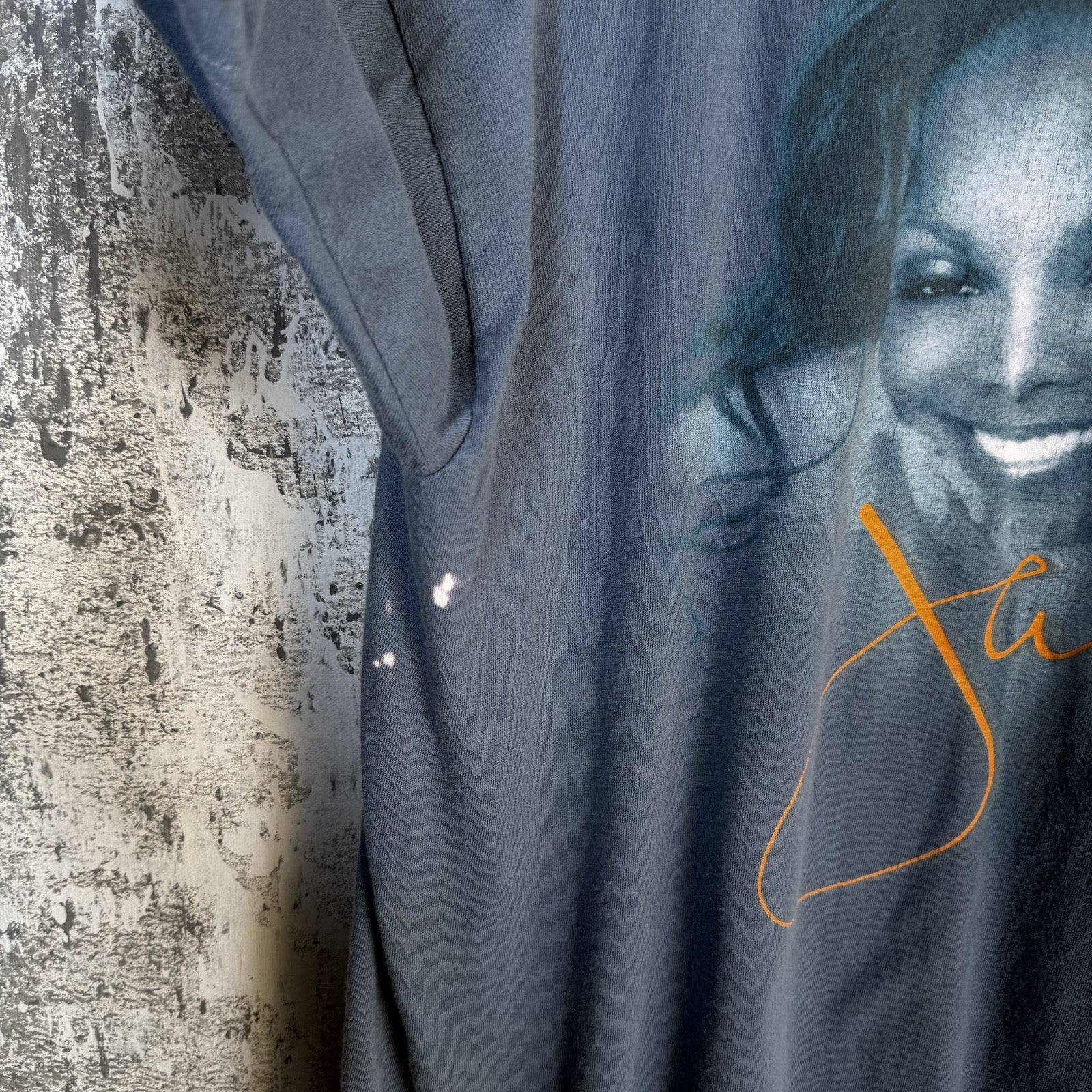 Janet Jackson All For You Y2K Vintage Tour Tee Size XL