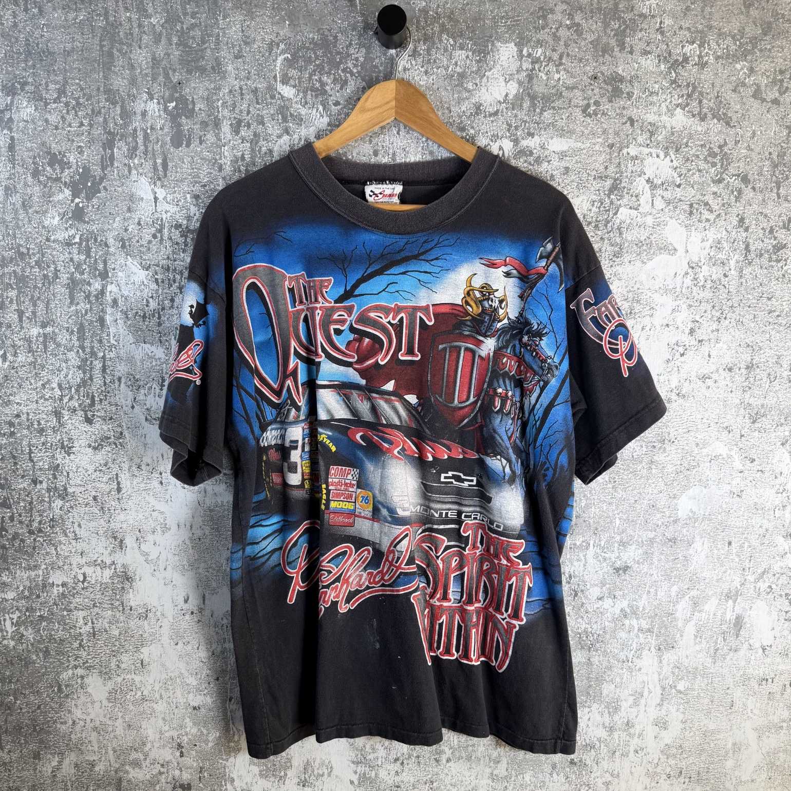 Nascar Dale Earnhardt Vintage 90s Tee Size XL