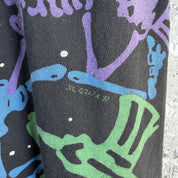 Grateful Dead Dead Space Allover Print Vintage 90s Tee Size Large