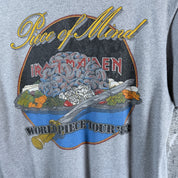Iron Maiden Piece of Mind Vintage 80's Tee Size Medium