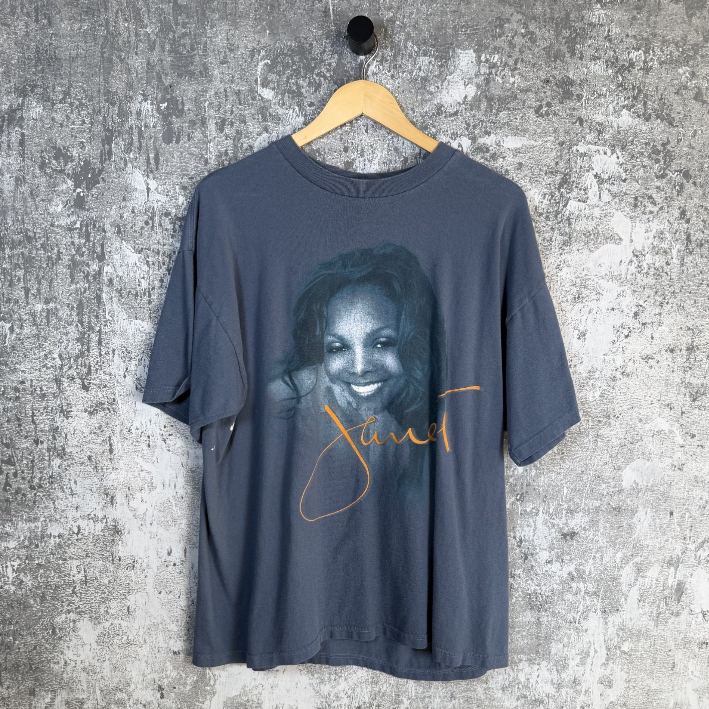 Janet Jackson All For You Y2K Vintage Tour Tee Size XL
