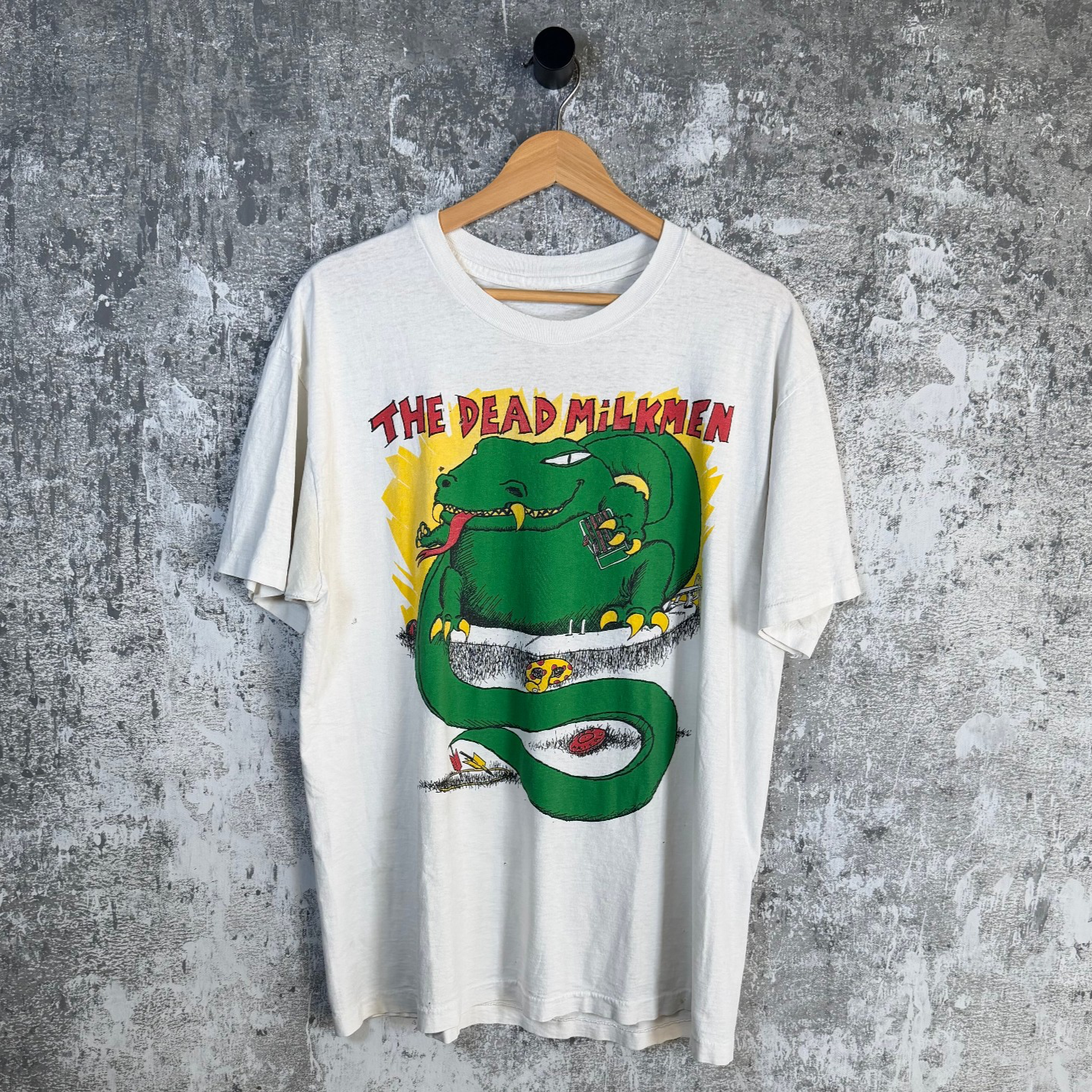 The Dead Milkmen Vintage 90's Tee Size Large