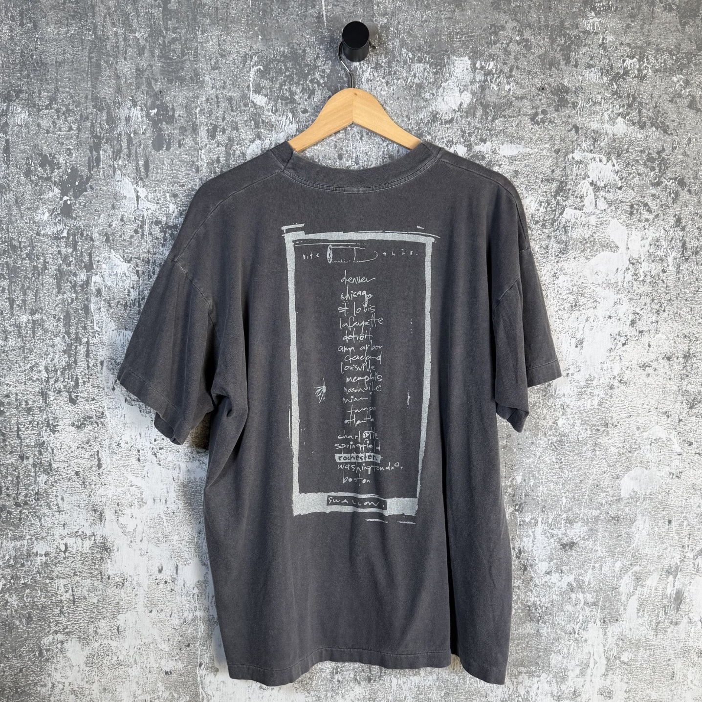 Vintage Pearl Jam Freak 90's Tour Shirt Size XL