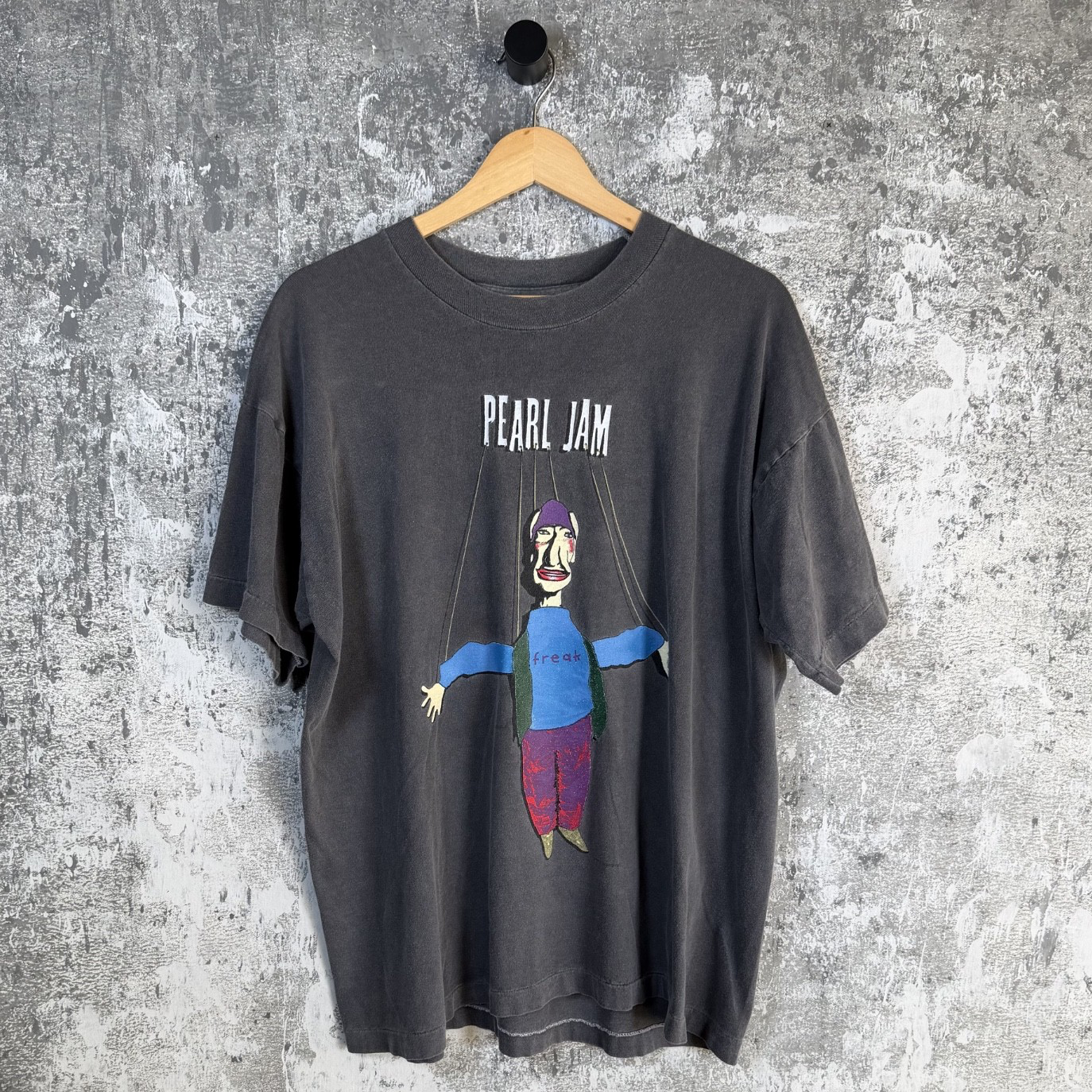 Vintage Pearl Jam Freak 90's Tour Shirt Size XL