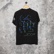 FADEDBLK - Space Planetary Moons 90's - Tee - Planetary Moons 90'
