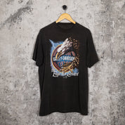 FADEDBLK - Harley Davidson Eagle Landed 1989 - Tee - Harley Davidson Eagle Landed 1989