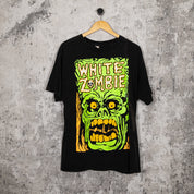 FADEDBLK - White Zombie - Skull Logo Tee - 92/93 - Tee - White Zombie - Skull Logo Tee - 92/93