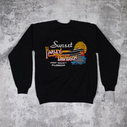 Harley Running With The Pack Vintage 90s Crew Neck