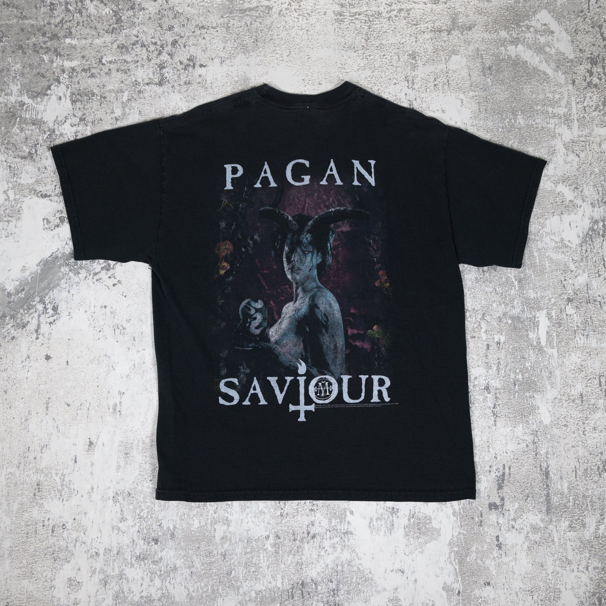 Cradle Of Filth Pagan Saviour Vintage 2000s Tee – FADEDBLK
