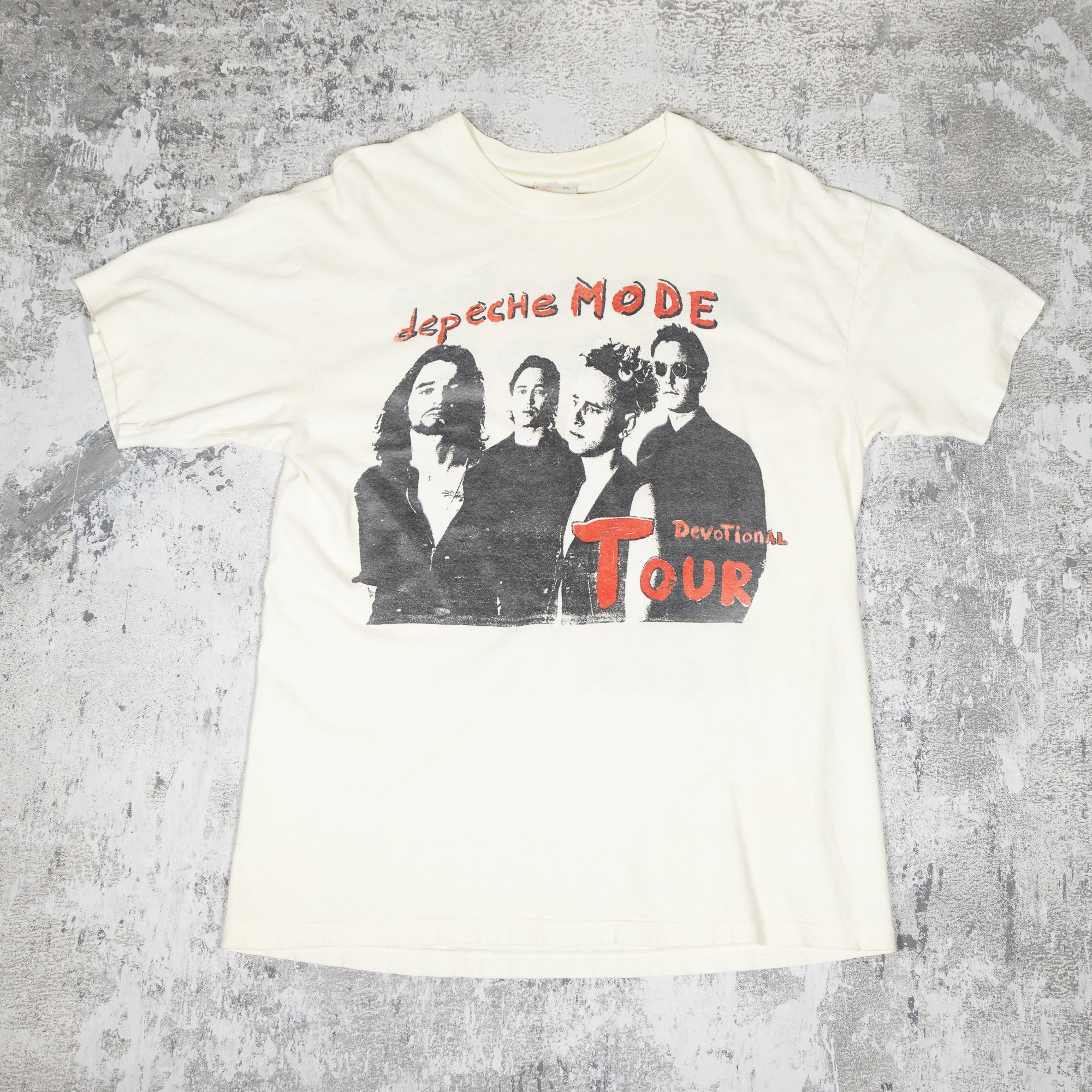 Depeche Mode Devotional Tour 1993 Premium Vintage Shirt – FADEDBLK