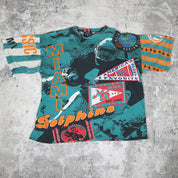 Miami Dolphins Vintage 90s Tee Size XL