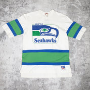 Seattle Seahawks Jersey Vintage 90s Tee