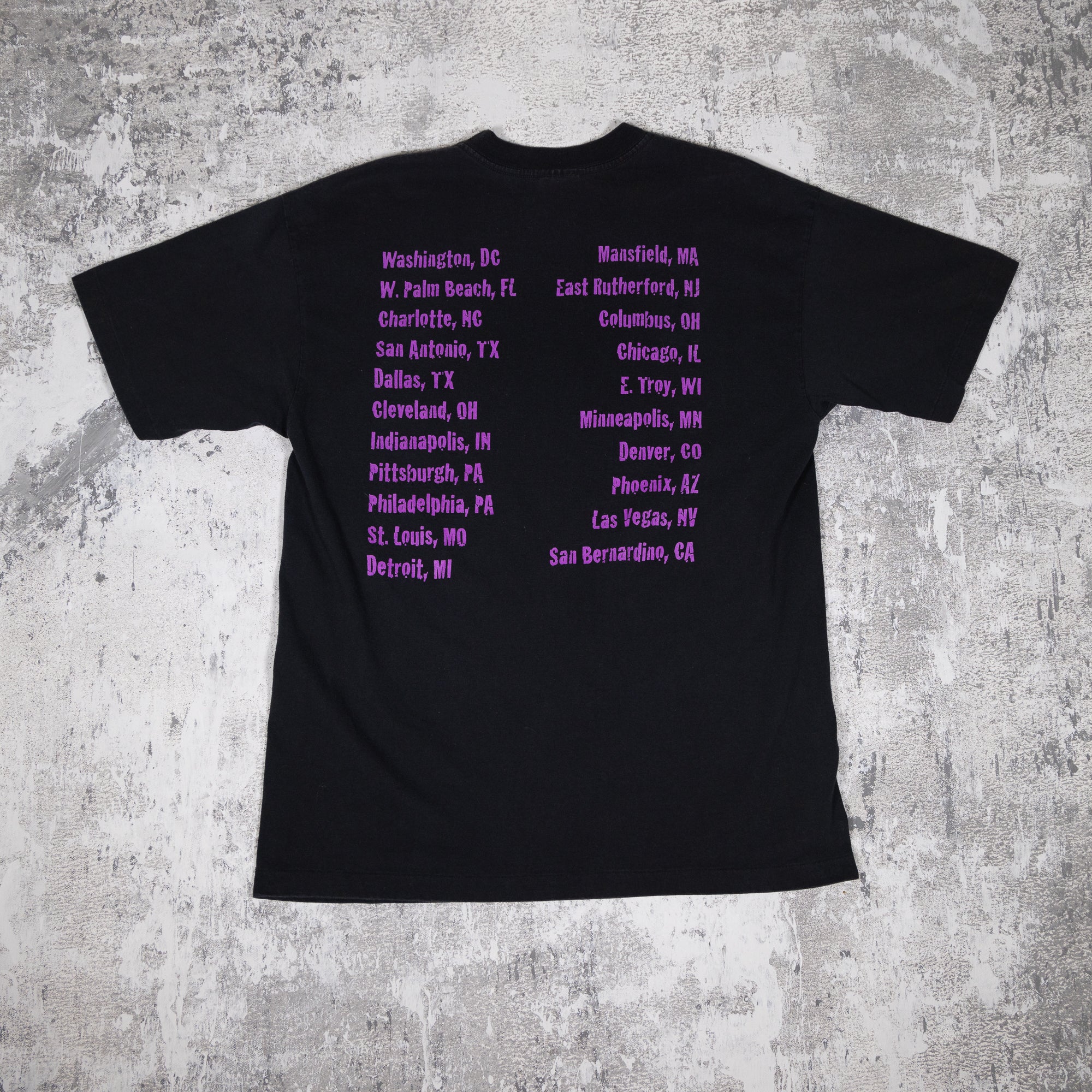 Black Sabbath Vintage 90s Tour Tee – FADEDBLK