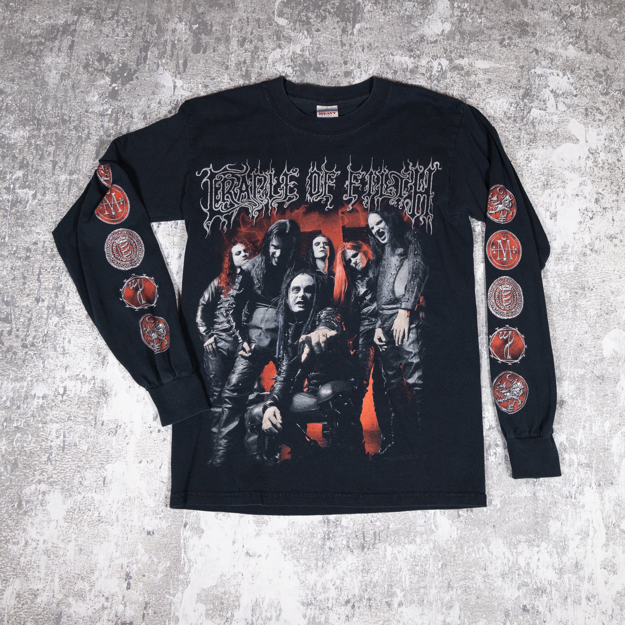 Cradle of Filth Vintage Long Sleeve 2000s Tee – FADEDBLK